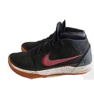 Nike Kobe Sneakers Mens 10.5 Basketball Shoes Black Sail Gum Light Brown Mid Red